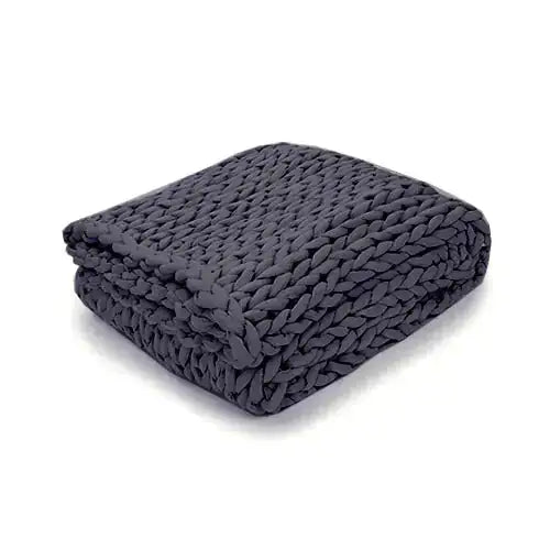 Zen Weighted Knitted Blanket